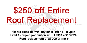 $250 off Roof Replacement of $5500 or more.